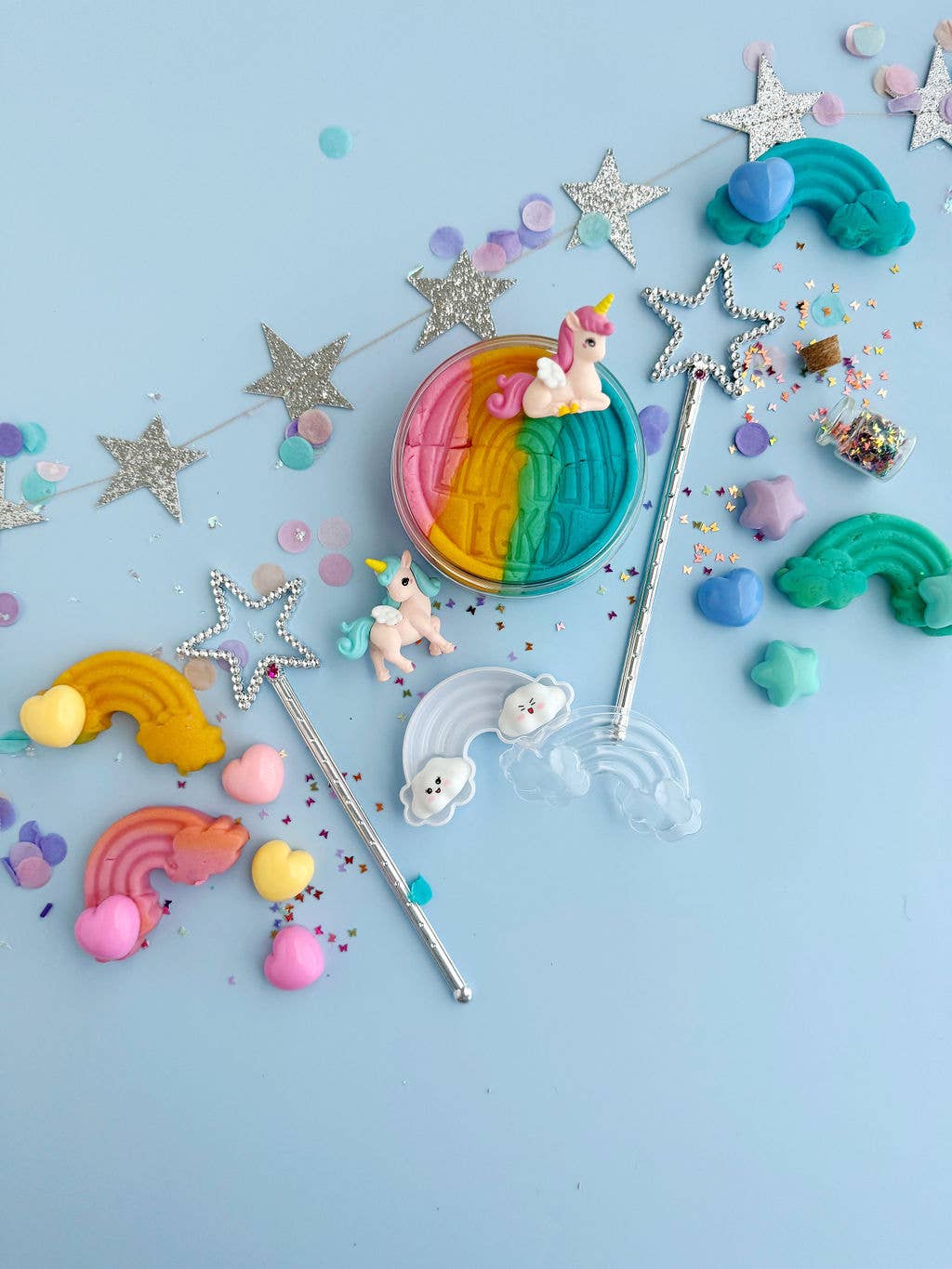 Earth Grown KidDoughs (KidDoughs by EGKD) - Unicorn KidDough Play Kit