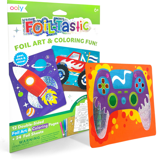 OOLY - Foil-tastic Foil Art Kit: Gadgets & Gizmos