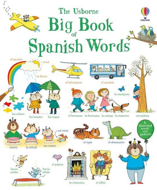 HarperCollins - Big Book Of Spanish Words : Usborne