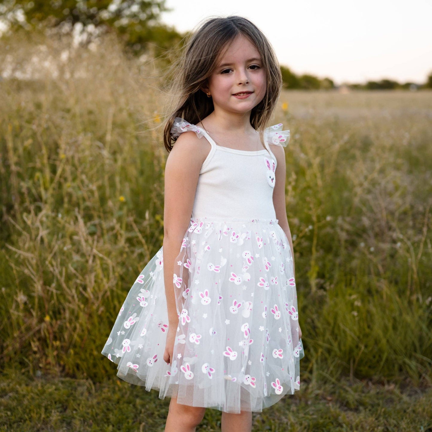 Petite Hailey - May Frill Tutu Dress: Pink / 8