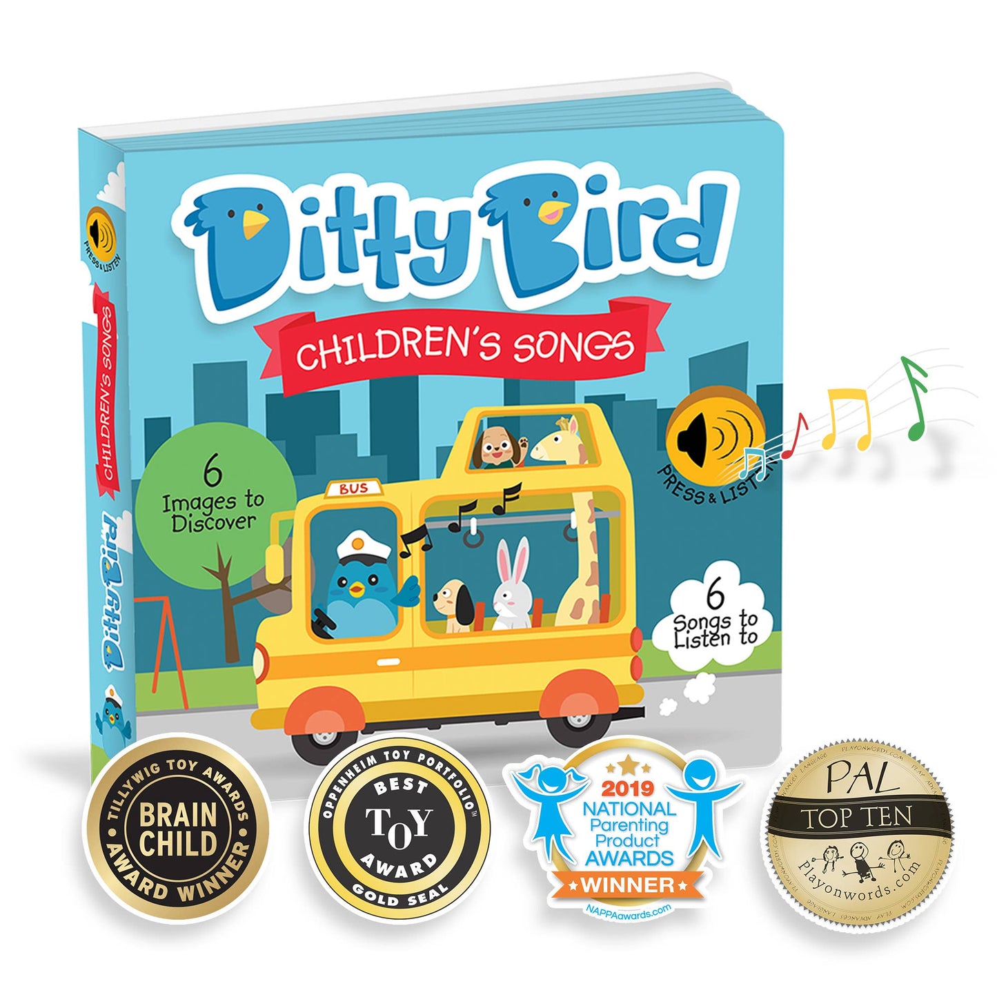 Ditty Bird - Ditty Bird Sound Book: Children´s Songs- BESTSELLER