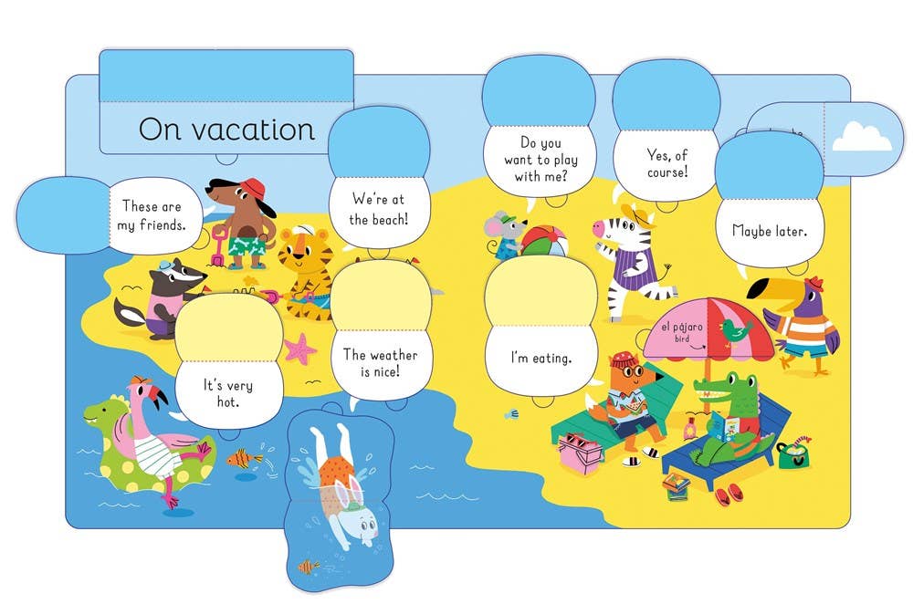 HarperCollins - Lift-The-Flap First Spanish : Usborne