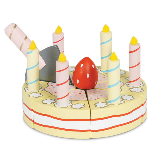 Le Toy Van, Inc. - Sliceable Birthday Cake & Candles