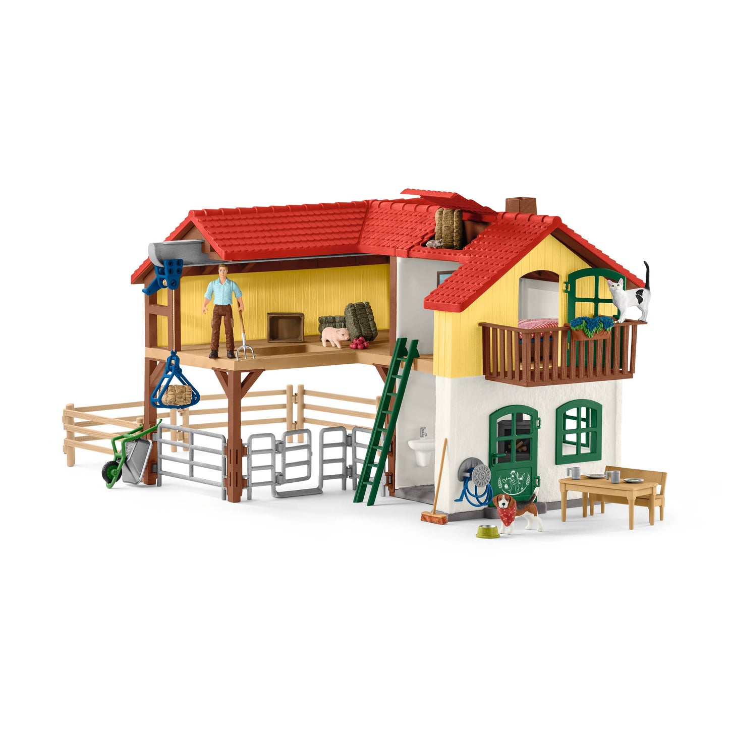 Schleich - Large Farm House Farm Figurine Toys Play Set