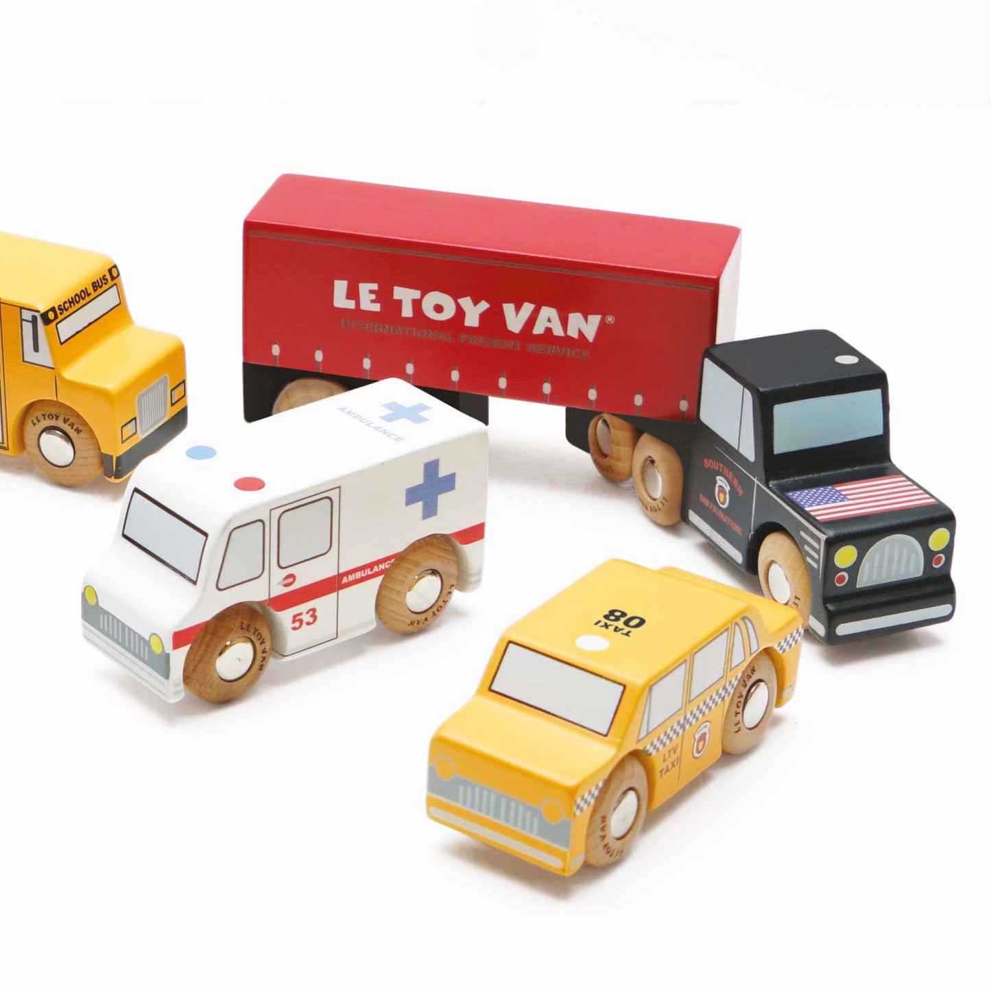 Le Toy Van, Inc. - American Wooden Car Set