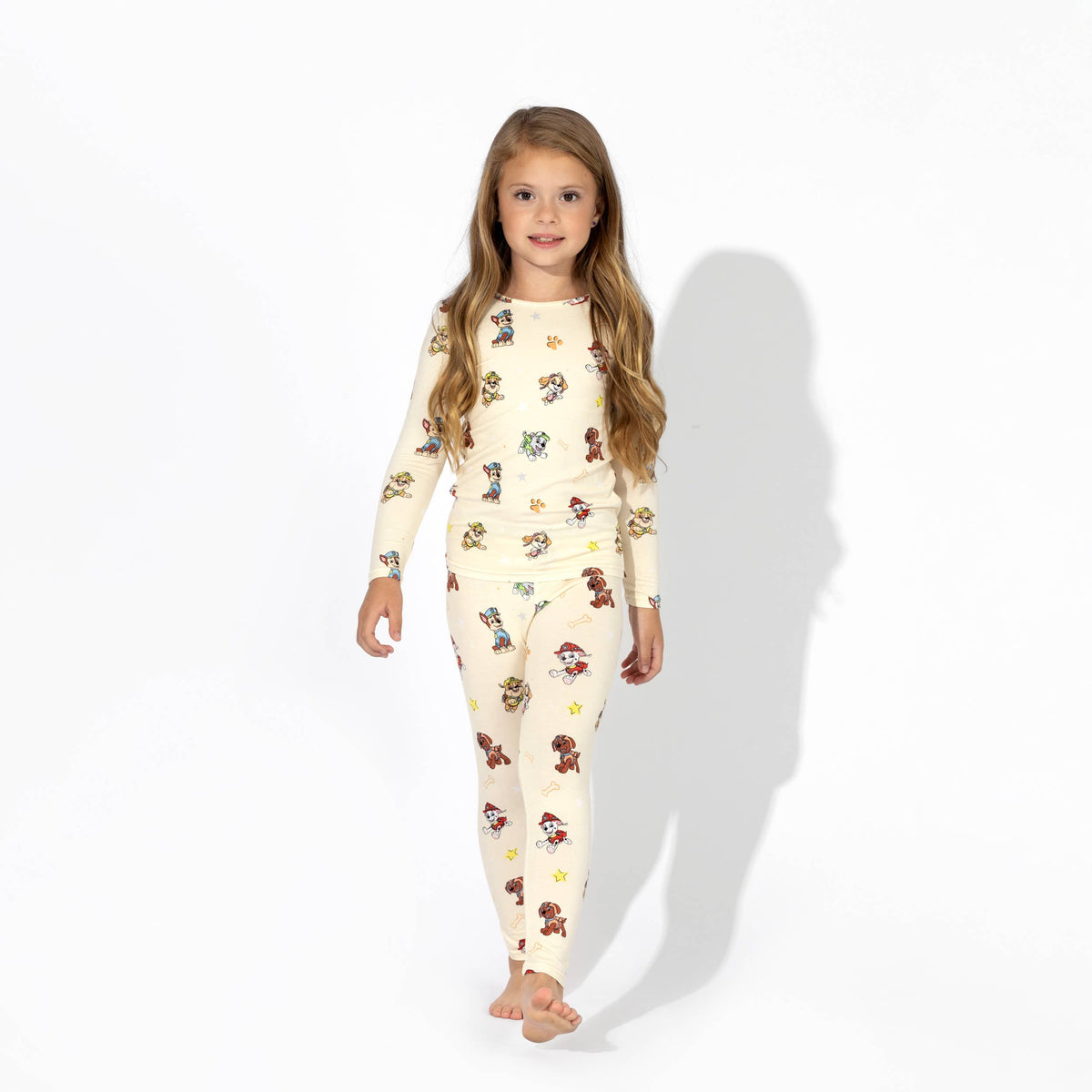 Bellabu Bear - PAW Patrol Bamboo Kids Pajamas: 5T