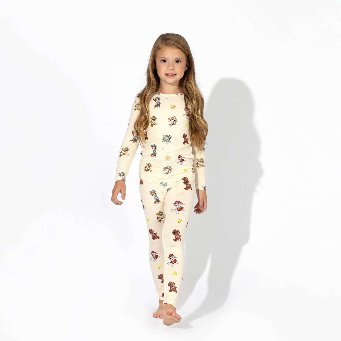 Bellabu Bear - PAW Patrol Bamboo Kids Pajamas: 5T