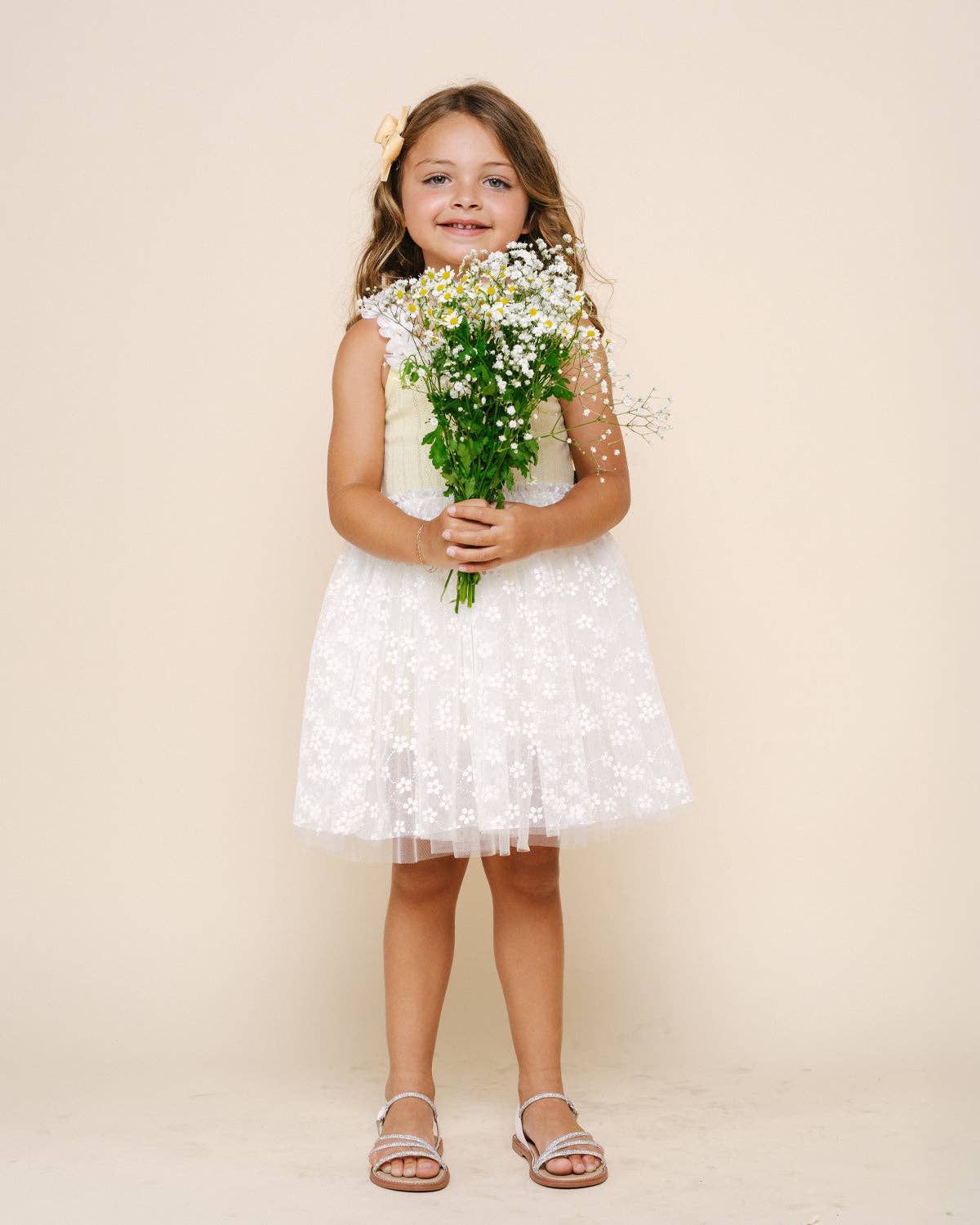 Petite Hailey - Eden Flower Tutu: Yellow / 5