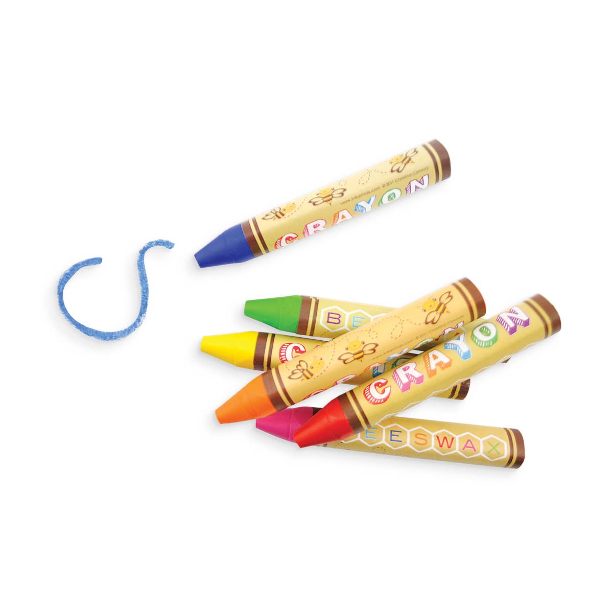 OOLY - Brilliant Bee Crayons- Set of 24