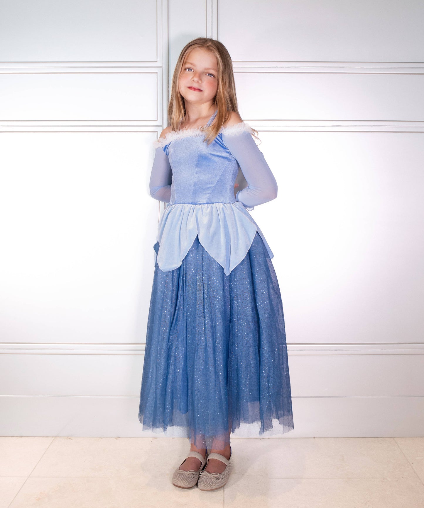Joy Costumes by Teresita Orillac - The Blue Sleeping Princess Dress: S (4-5 years)