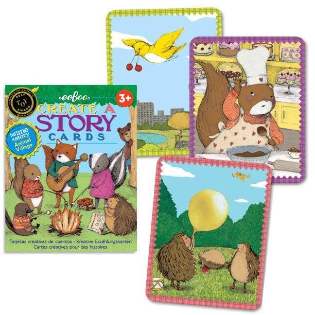 eeBoo - Animal Village Create a Story