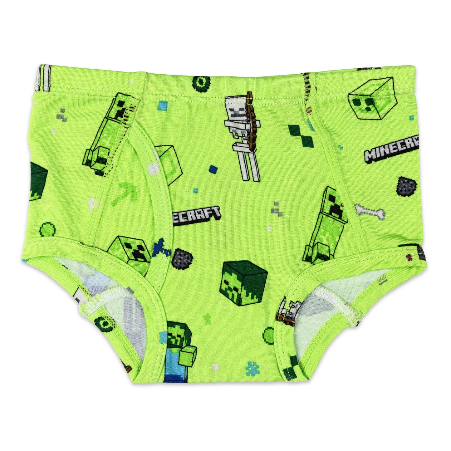 Bellabu Bear - Minecraft Bamboo Boy's Underwear 7-Pack: 4/5T