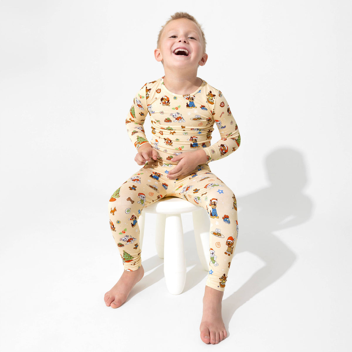 Bellabu Bear - PAW Patrol: Jingle Paws Kids Bamboo Pajamas: 9/10Y
