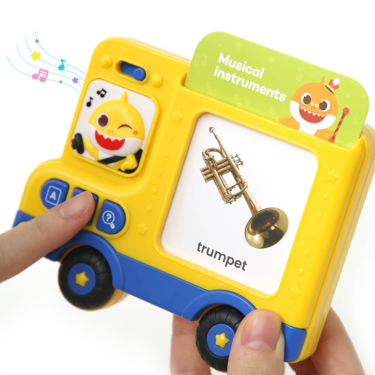 Pinkfong USA - Pinkfong Baby Shark Flash Card Learning Bus Sound Pad