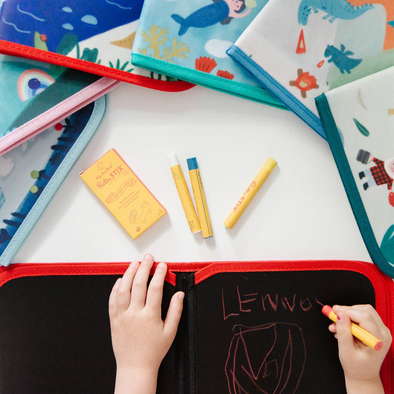Jaq Jaq Bird - Dinosaurs Activity Dry Erase Book