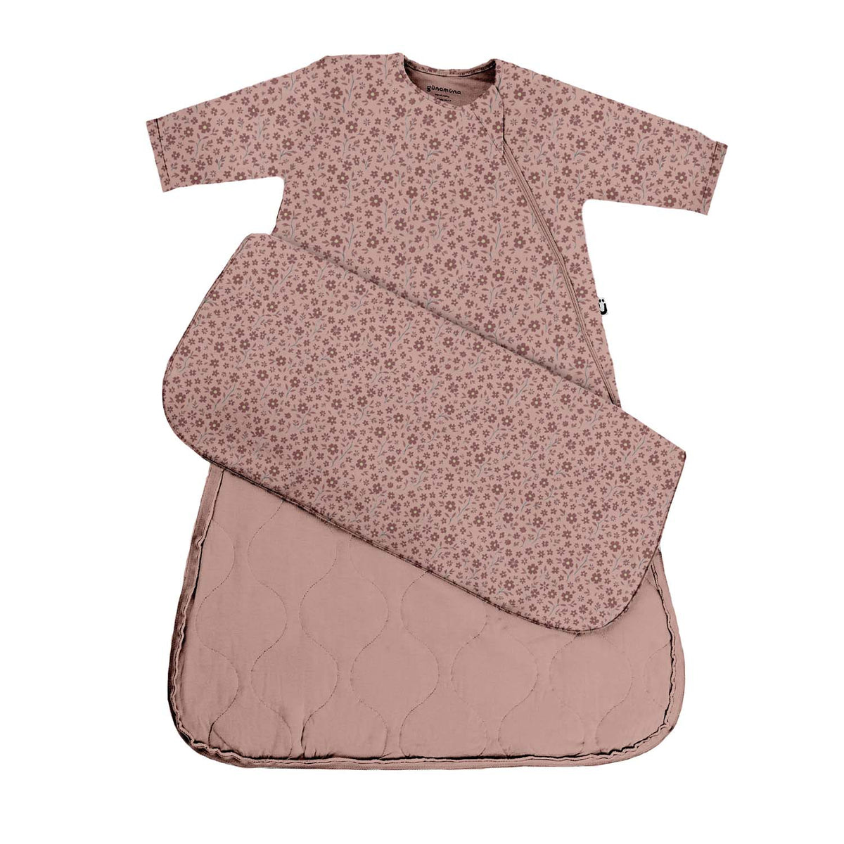 gunamuna - FW26 Long Sleeve Sleep Sack 2.5: Woof / 24-36m