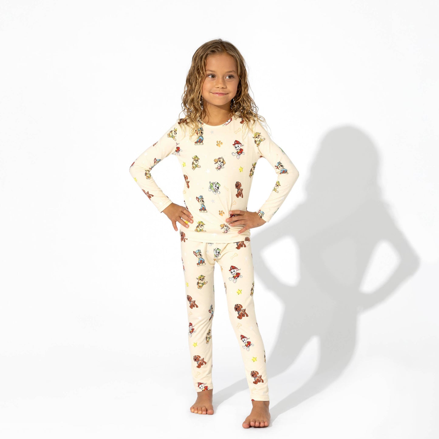 Bellabu Bear - PAW Patrol Bamboo Kids Pajamas: 5T