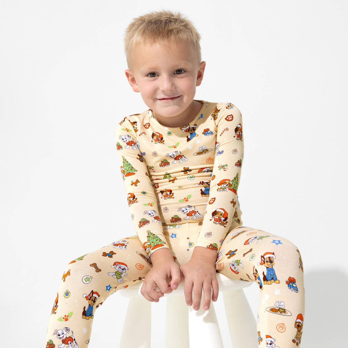 Bellabu Bear - PAW Patrol: Jingle Paws Kids Bamboo Pajamas: 9/10Y