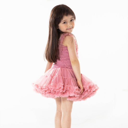 Petite Hailey - Tutu Ombre Dress: Pink / 3-4