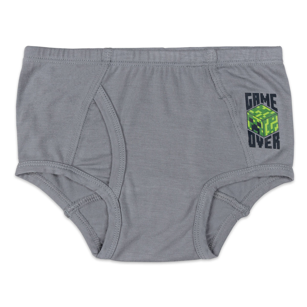 Bellabu Bear - Minecraft Bamboo Boy's Underwear 7-Pack: 4/5T