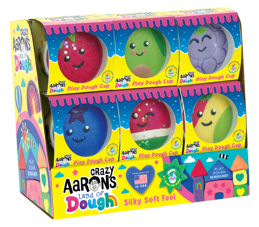 Land of Dough - Land of Dough 12 Count Medium Fruit Cup Display