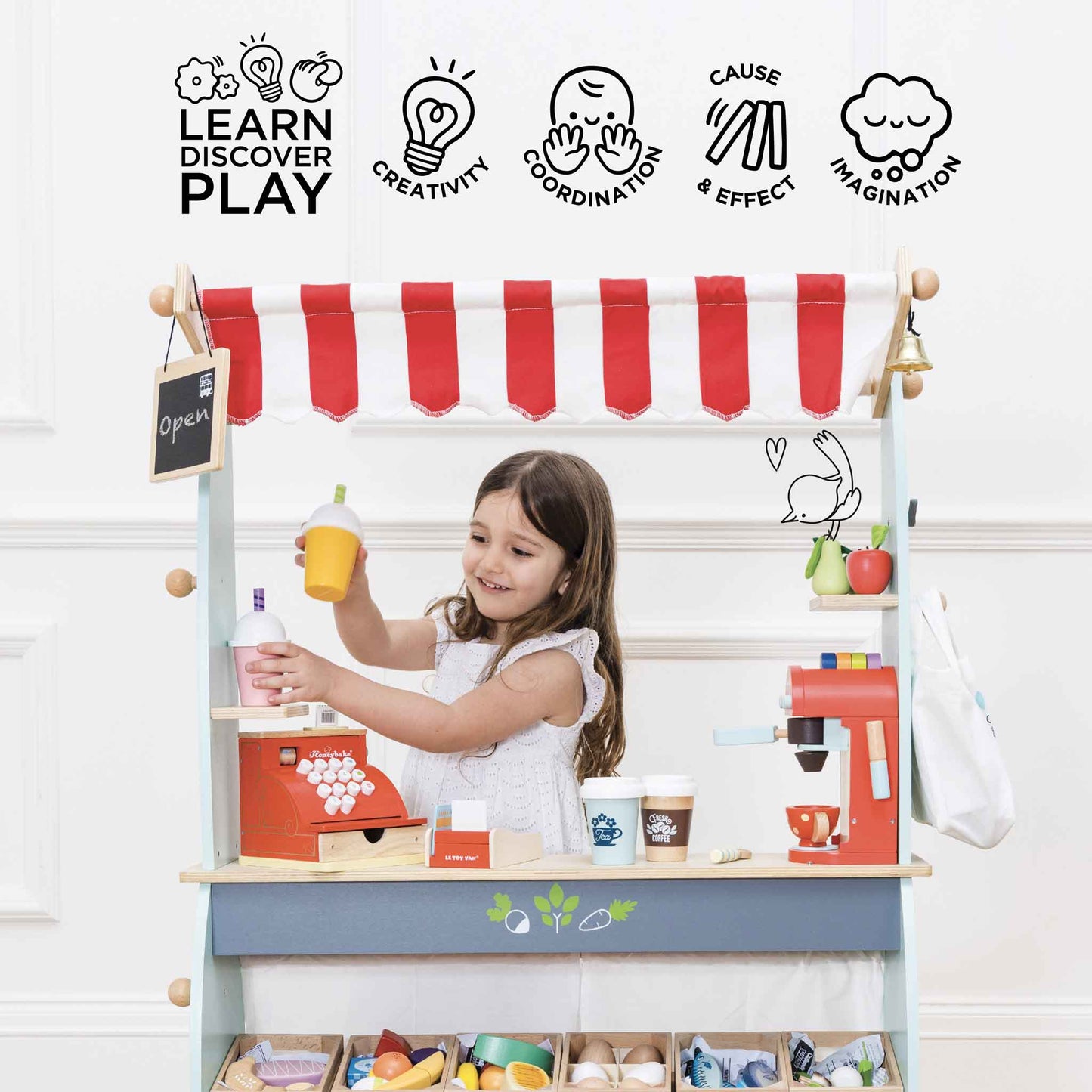 Le Toy Van, Inc. - Shop & Café Market Stand