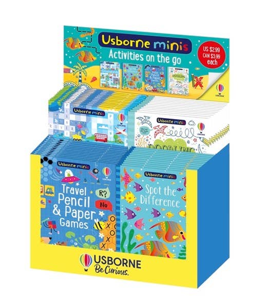 HarperCollins - Usborne Minis Counter-pack [2025]