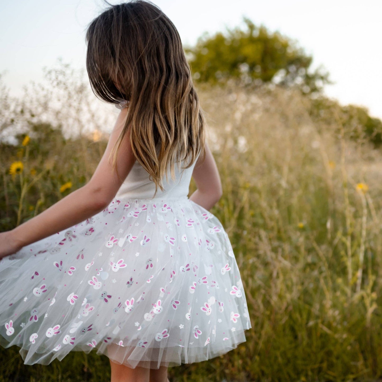 Petite Hailey - May Frill Tutu Dress: Pink / 8