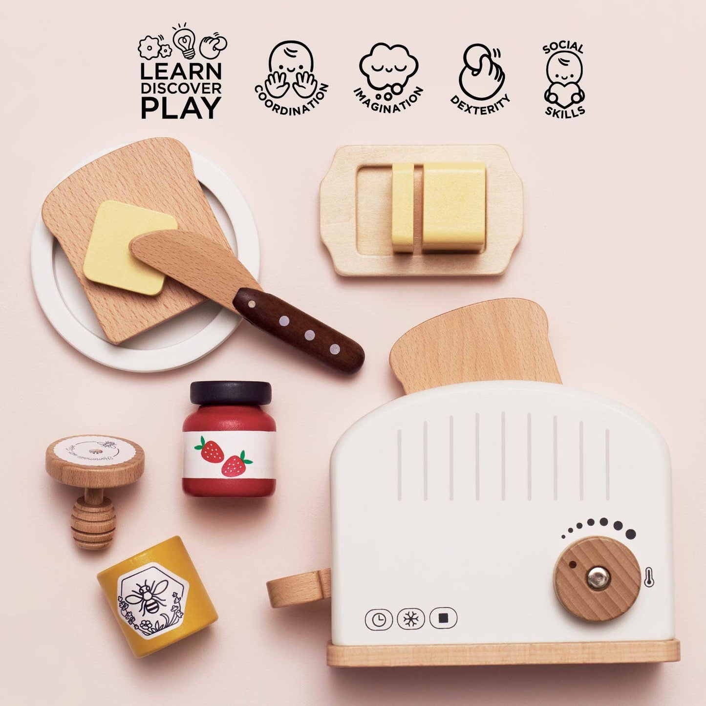Le Toy Van, Inc. - Pop-up Toaster & Breakfast Set
