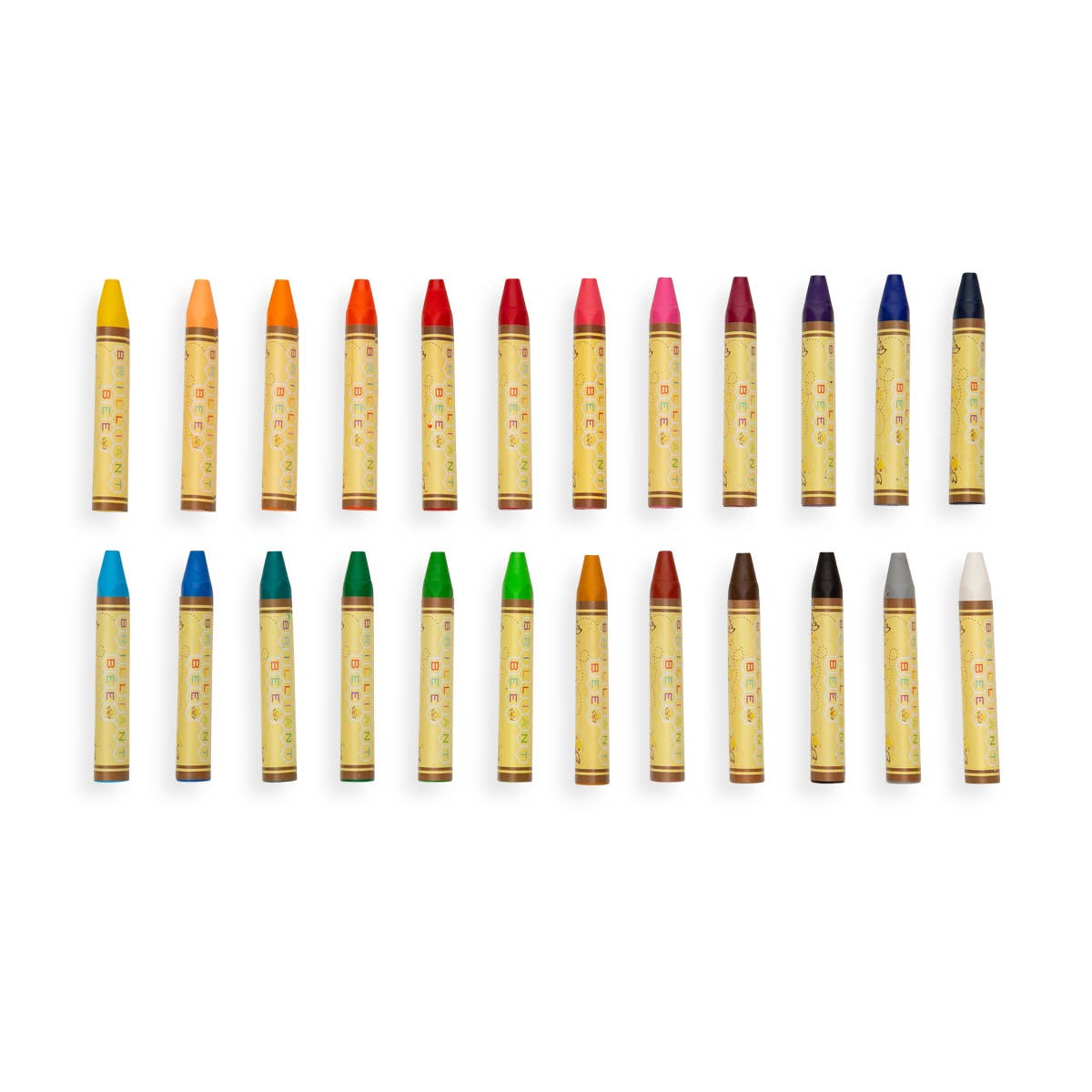 OOLY - Brilliant Bee Crayons- Set of 24