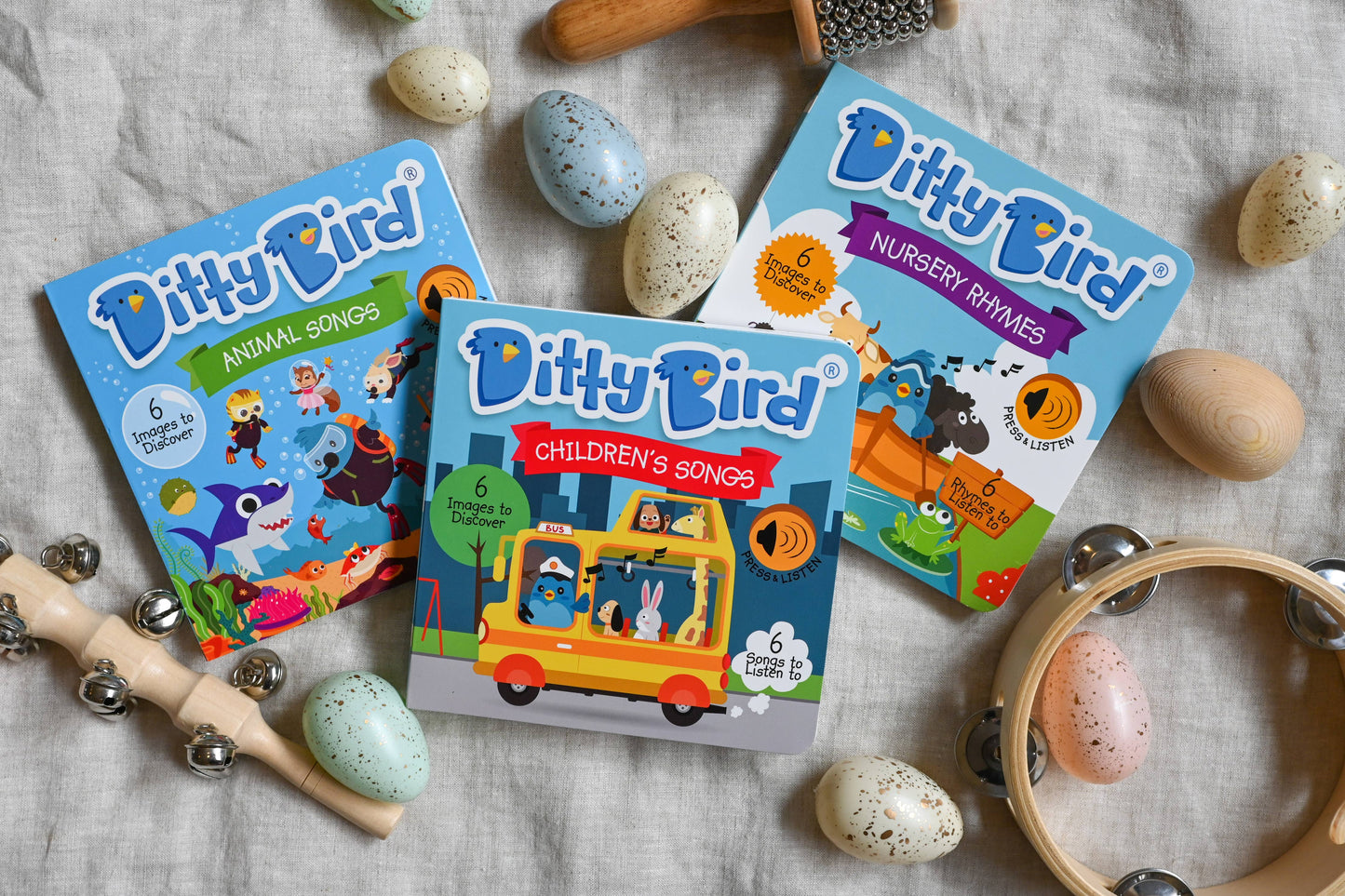 Ditty Bird - Ditty Bird Sound Book: Children´s Songs- BESTSELLER