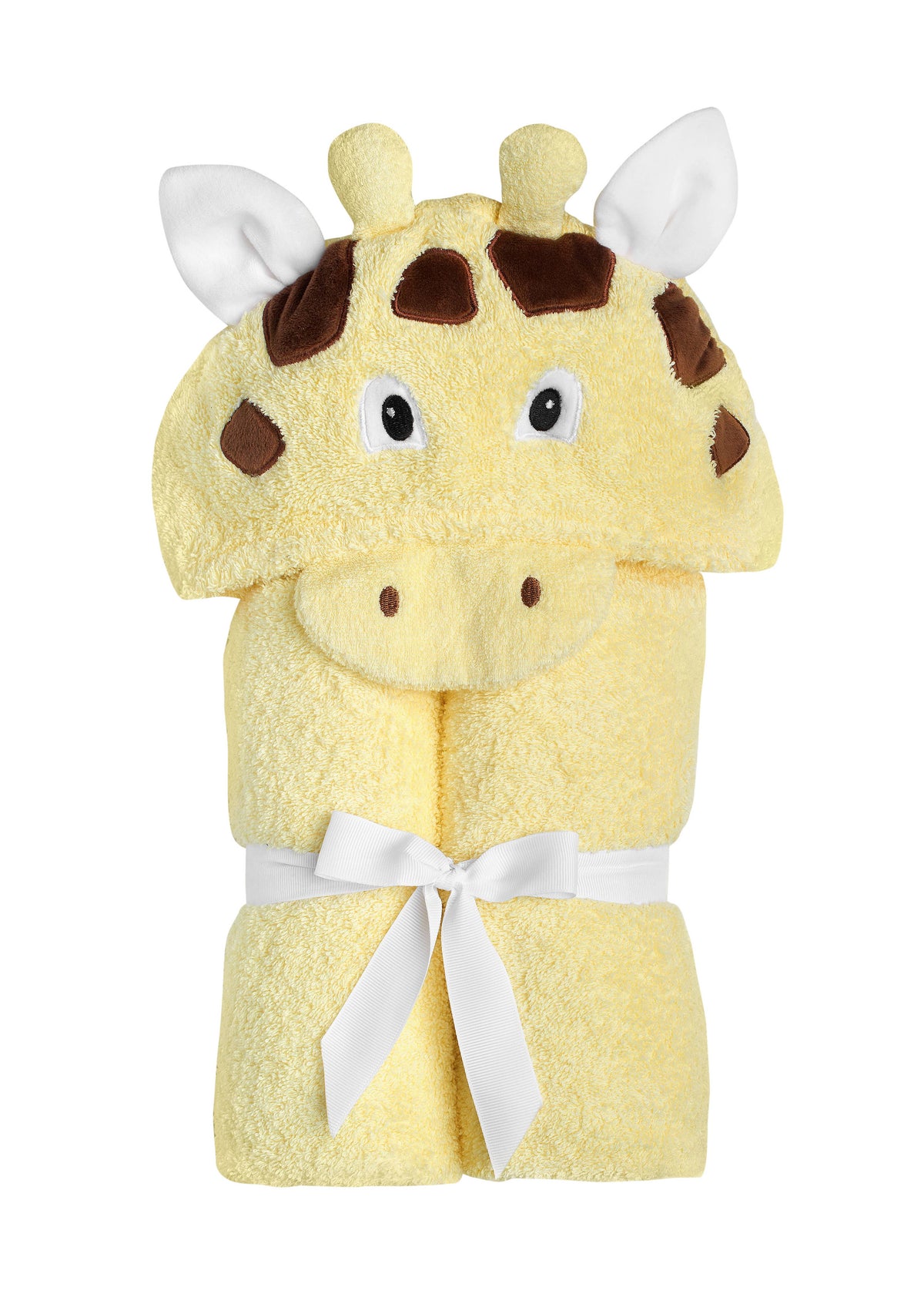Yikes Twins - Giraffe Hooded Towel for toddlers ages 2 to 8 years old