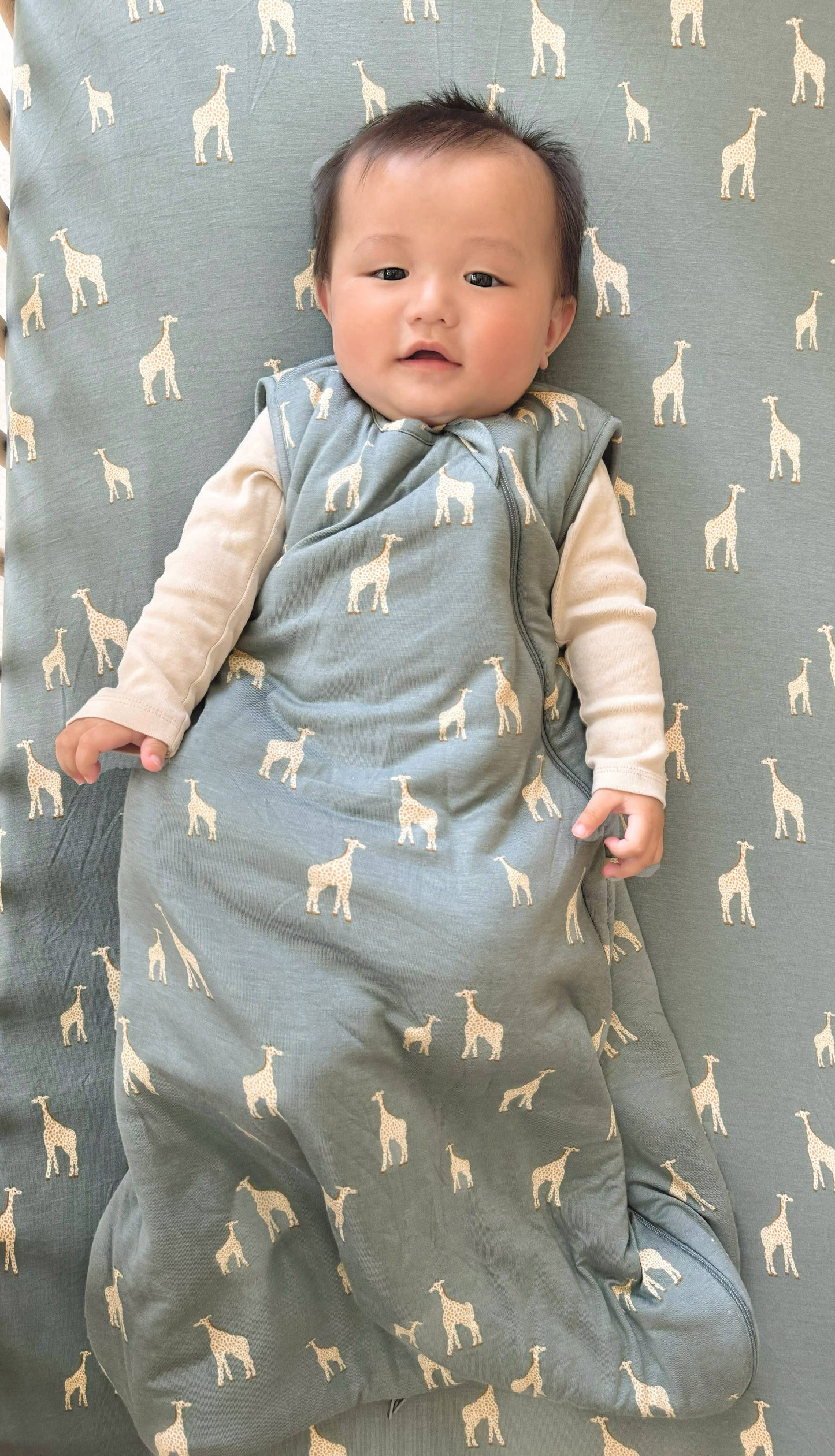 gunamuna - SLEEP BAG 2.5 TOG: Giraffe maple / 24-36 months / 2.5