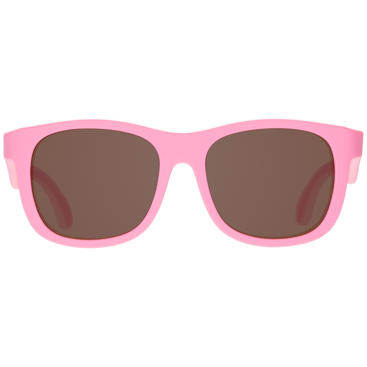 Babiators - Candy Pink Navigator Sunglasses with Amber Lenses: Ages 3-5