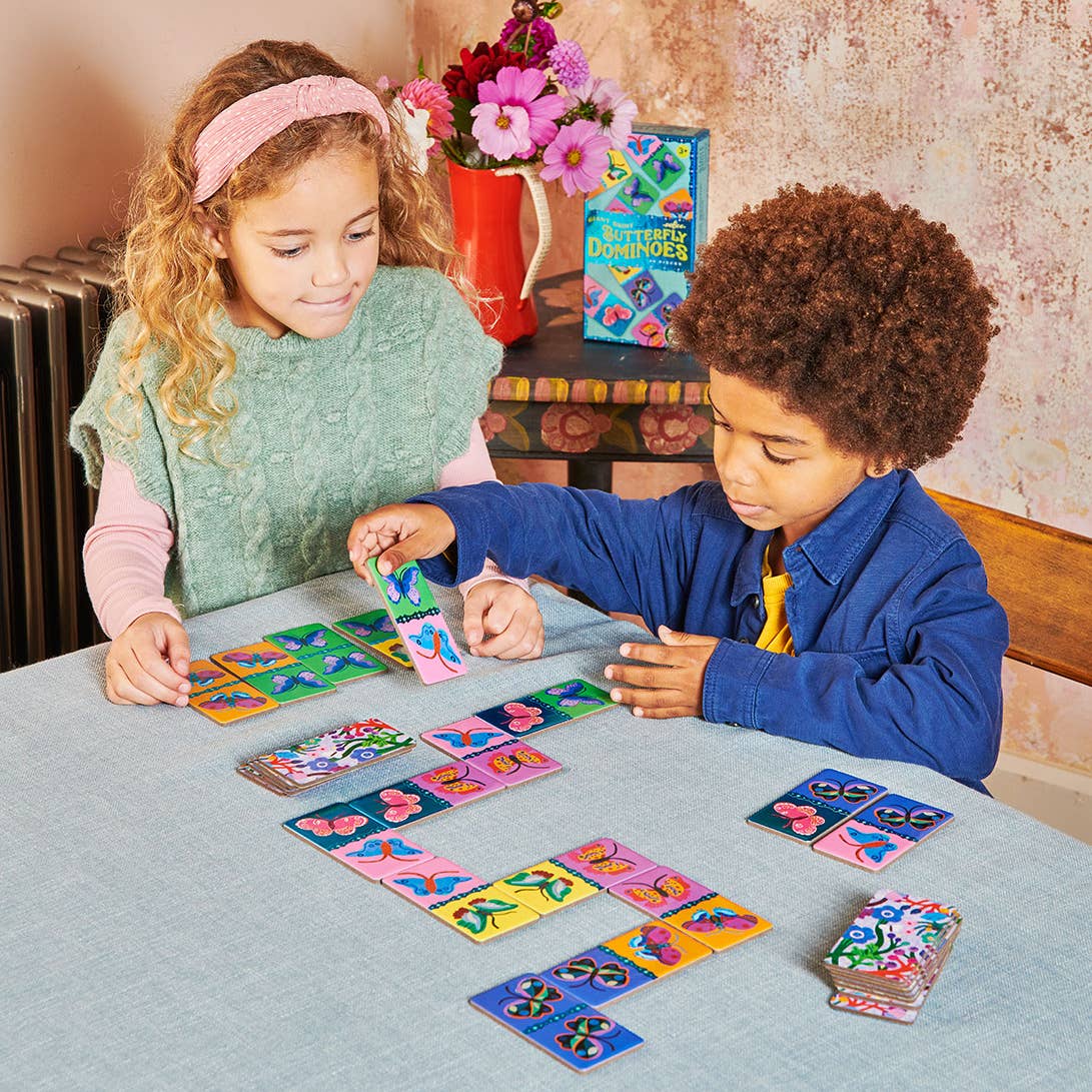 eeBoo - Butterfly Giant Shiny Dominoes