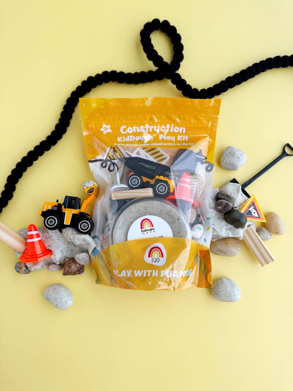 Earth Grown KidDoughs (KidDoughs by EGKD) - Construction KidDough Play Kit