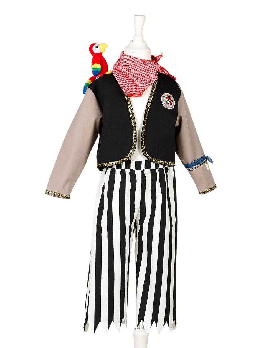 Speedy Monkey - Duncan Pirate Costume Set for Children-Role-Play - (3 sizes): 3-4 years