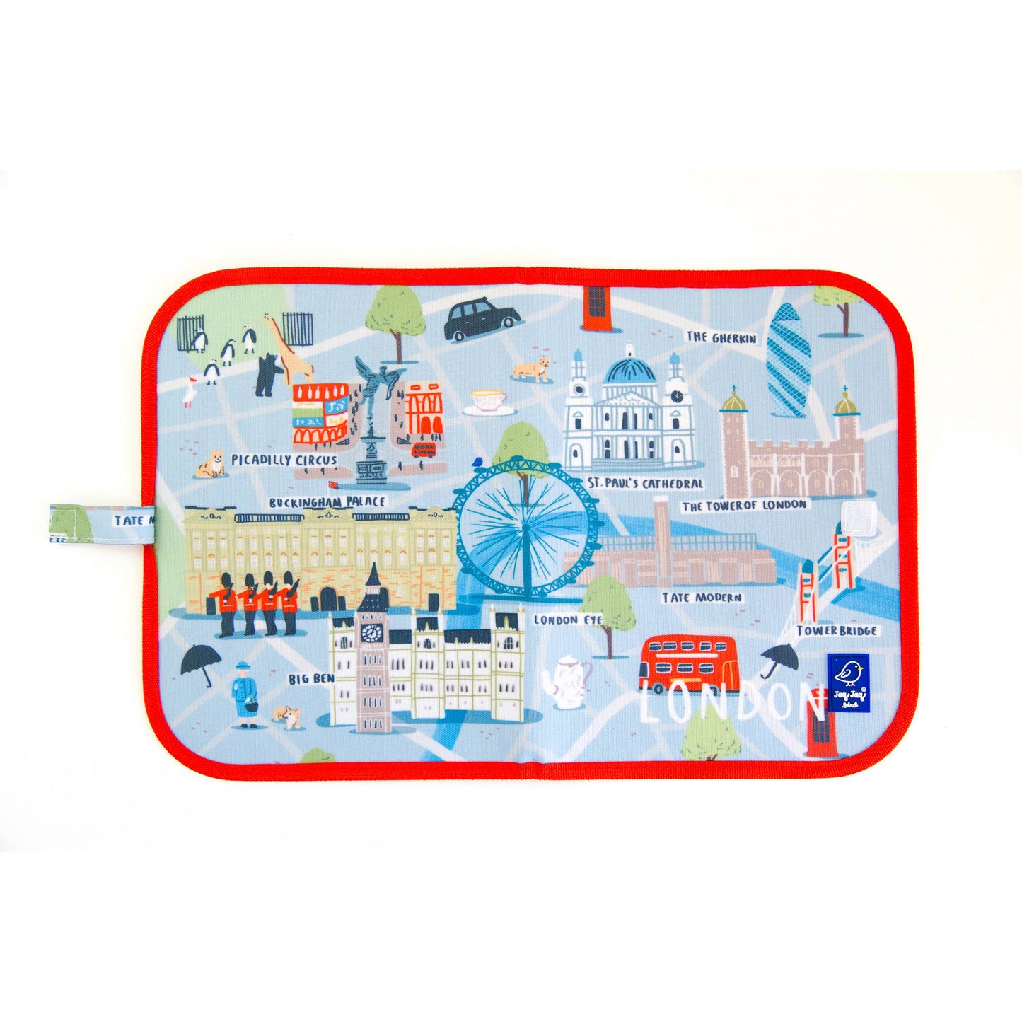 Jaq Jaq Bird - London Dry + Wet Activity Placemat