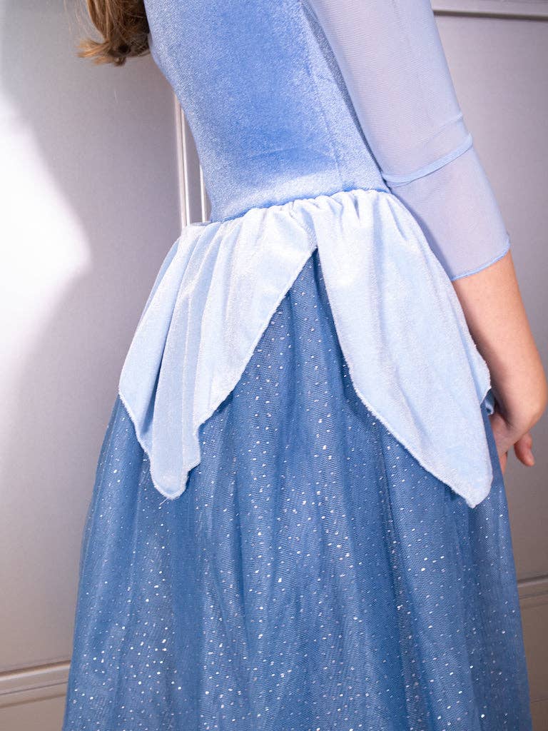 Joy Costumes by Teresita Orillac - The Blue Sleeping Princess Dress: M (6-8 years)