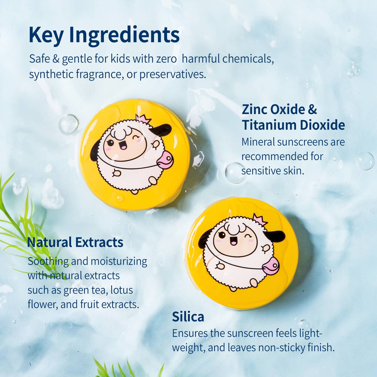 Puttisu - SUN CUSHION- Safe Baby Mild Sunscreen SPF 50+