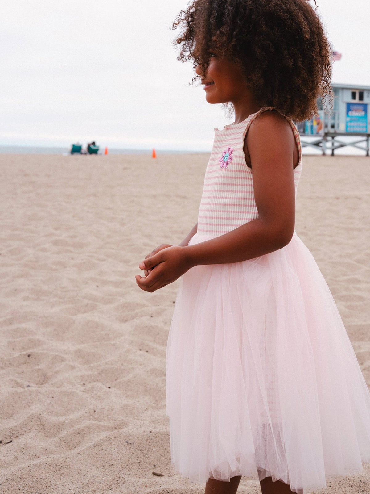 Petite Hailey - Daisy ST Tutu Dress: Pink / 5