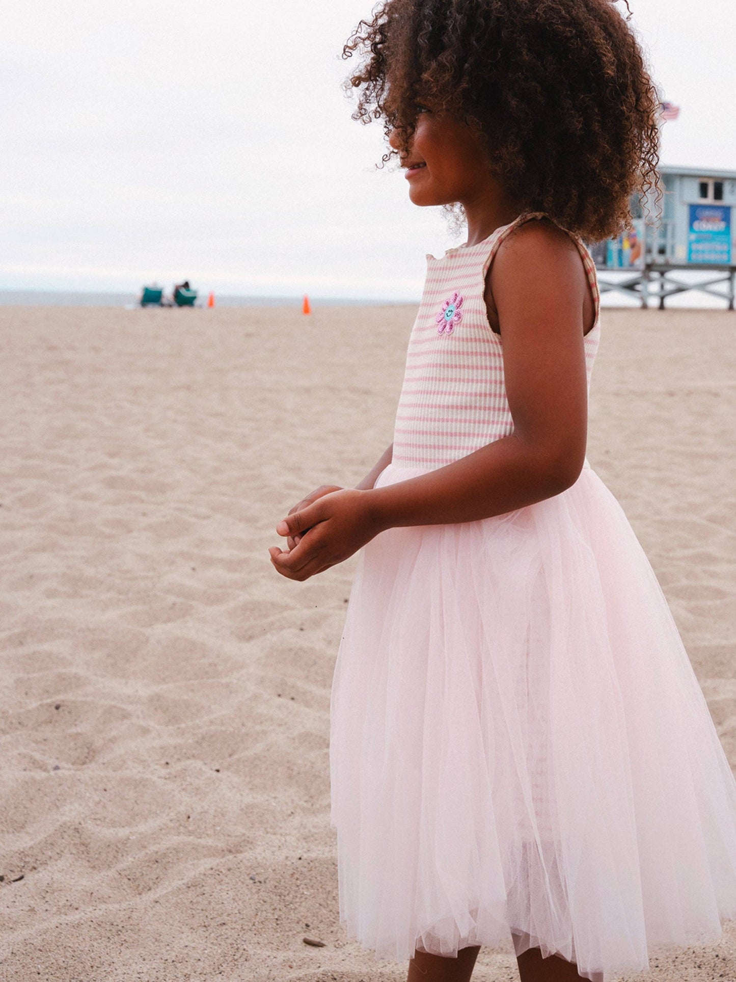 Petite Hailey - Daisy ST Tutu Dress: Pink / 5