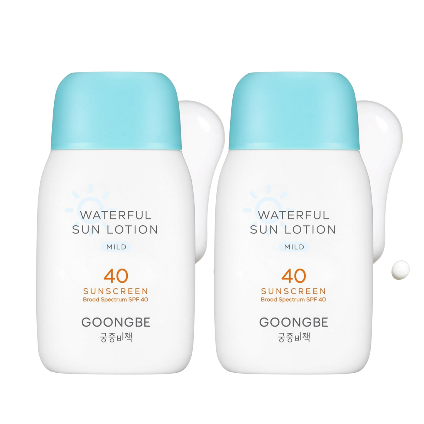 Kurious Mall - Waterful Sun Lotion Mild SPF 40 80g x 2: OS