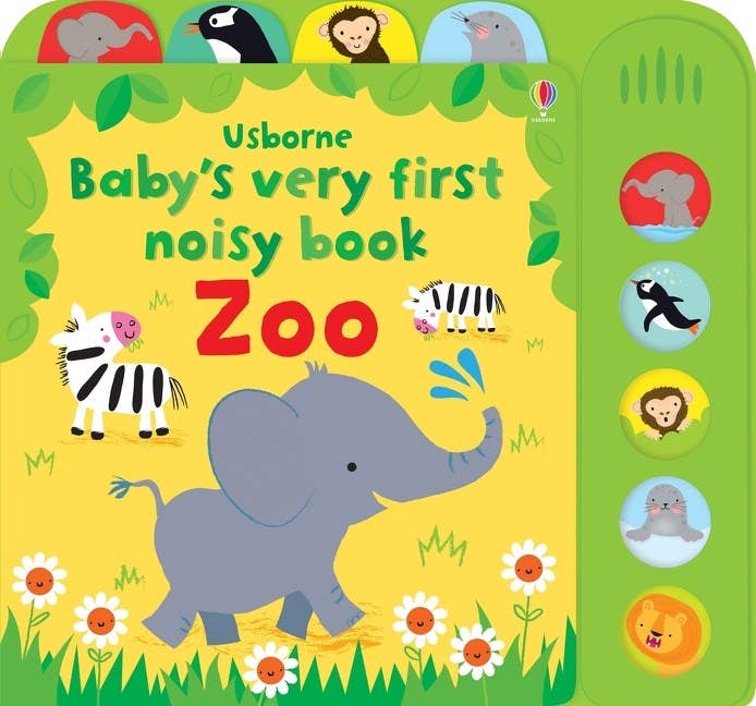 HarperCollins - Baby's Very First Noisy Book Zoo : Usborne