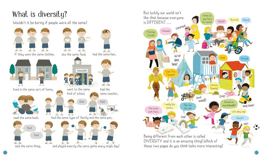 HarperCollins - All About Diversity : Usborne
