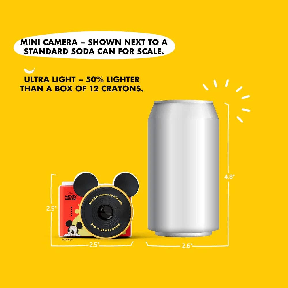 kiimento (formerly Kidamento) - Disney Mickey Mouse Mini Camera