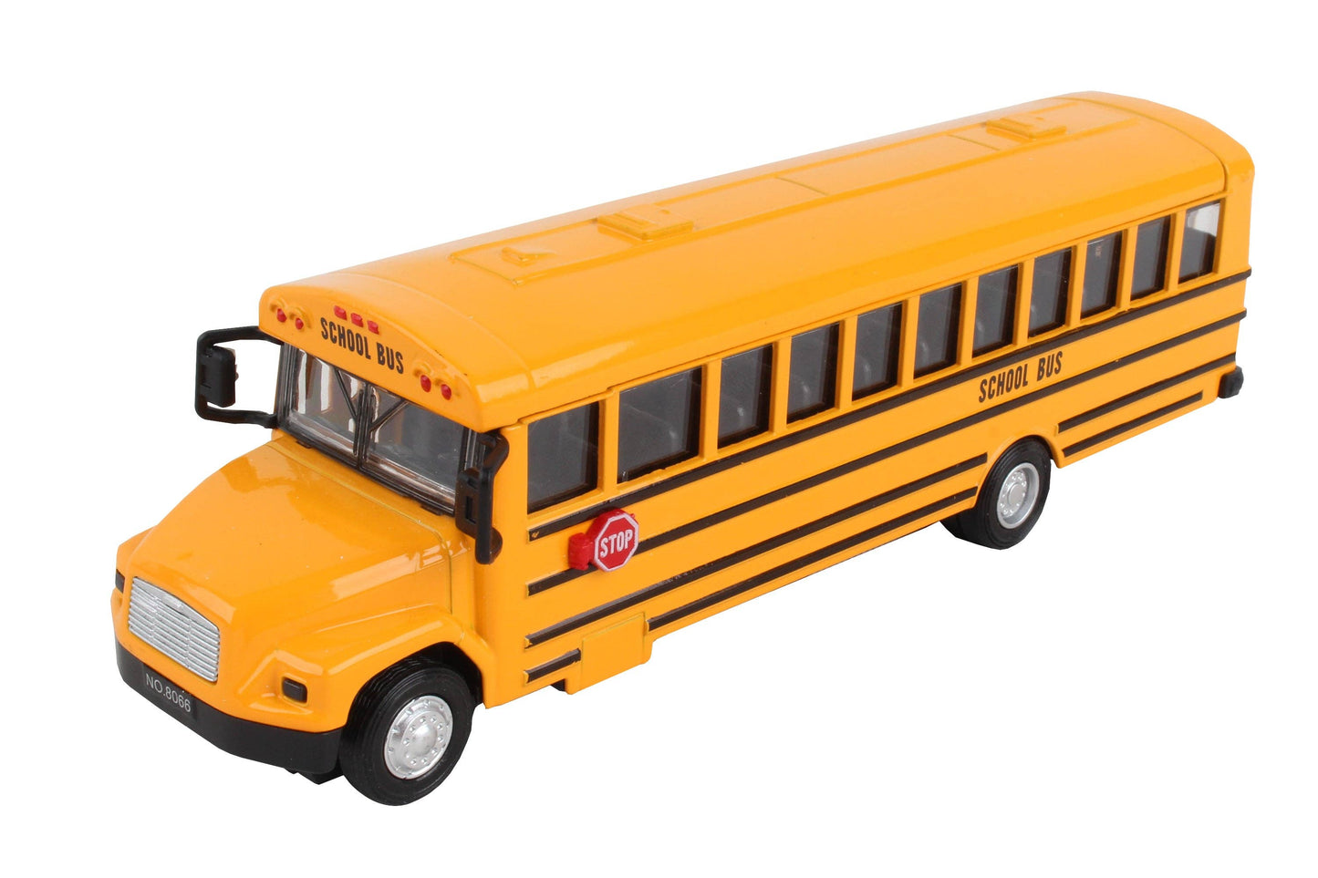 Daron Worldwide Trading - RM3500 Road Marks School Bus by Daron Toys