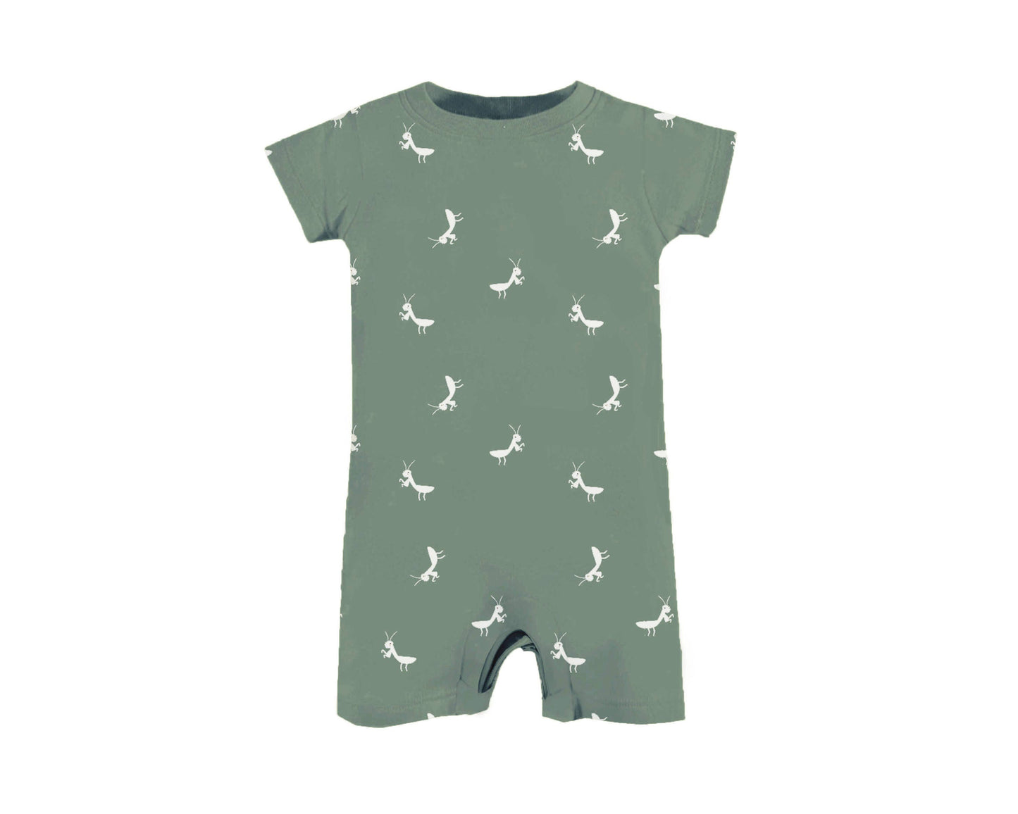 gunamuna - SS26 COTTON SHORTIE ROMPER : Woof / 12-18months