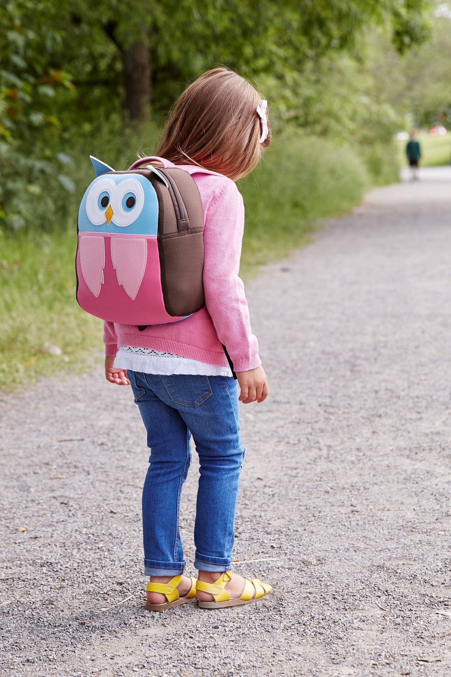 Dabbawalla Bags - Harness Toddler Backpack - Owl