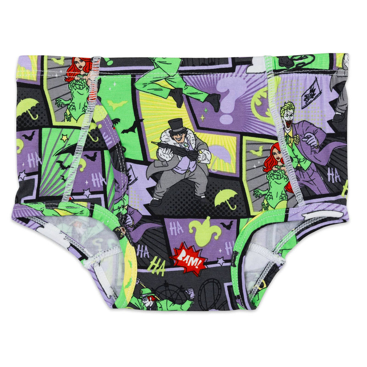 Bellabu Bear - Batman Bamboo Boy's Underwear 7-Pack: 6/7Y